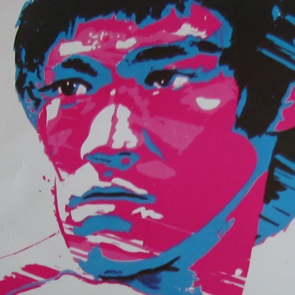 Vintage Goodbye Bruce Lee Movie Poster
